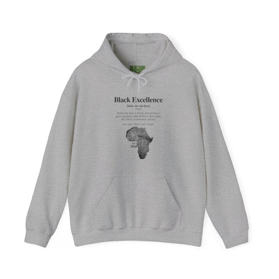 Black excellence Unisex Heavy Blend™ Hooded Sweatshirt