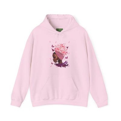 Beautiful Hope Breast Cancer   Unisex Heavy Blend™ Hooded Sweatshirt